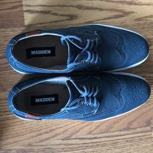 Madden M-Ranney Navy Nubuck size 9.5